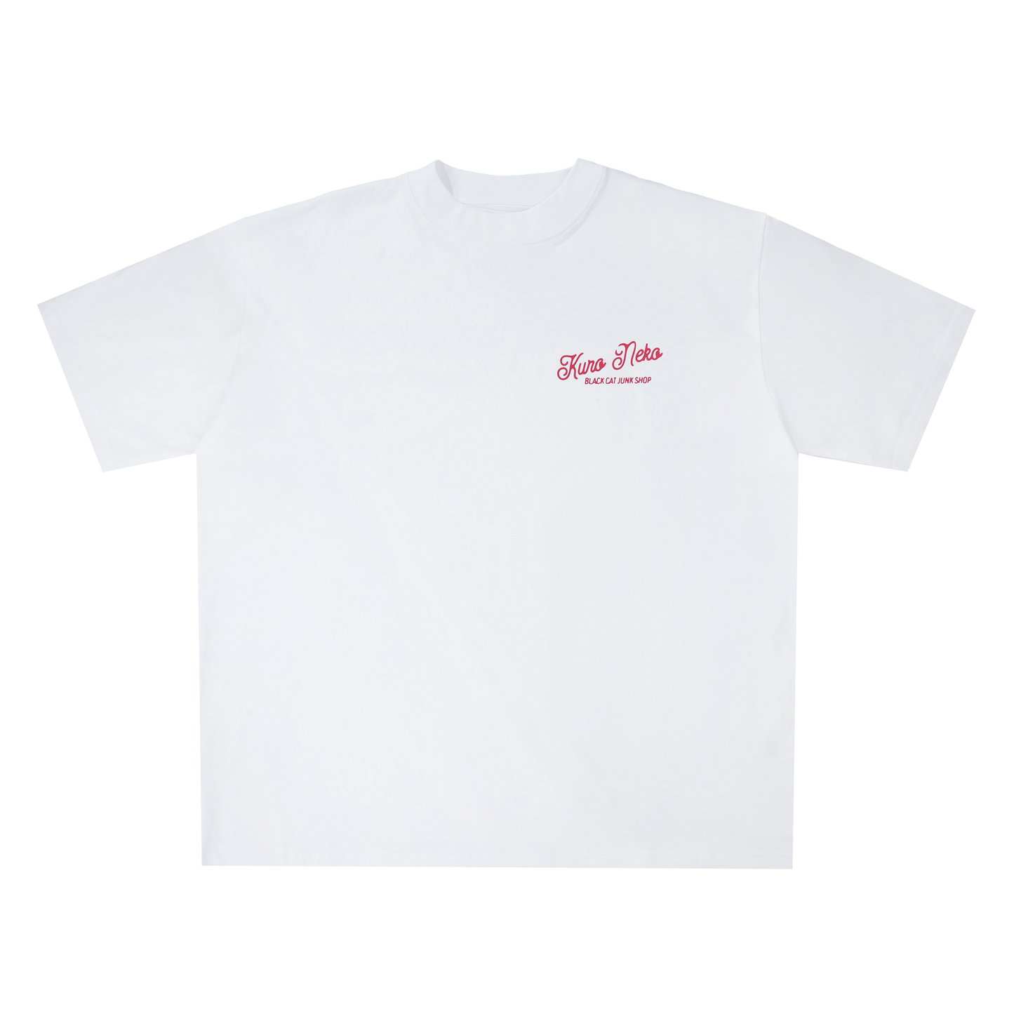 Classic Script Tee White