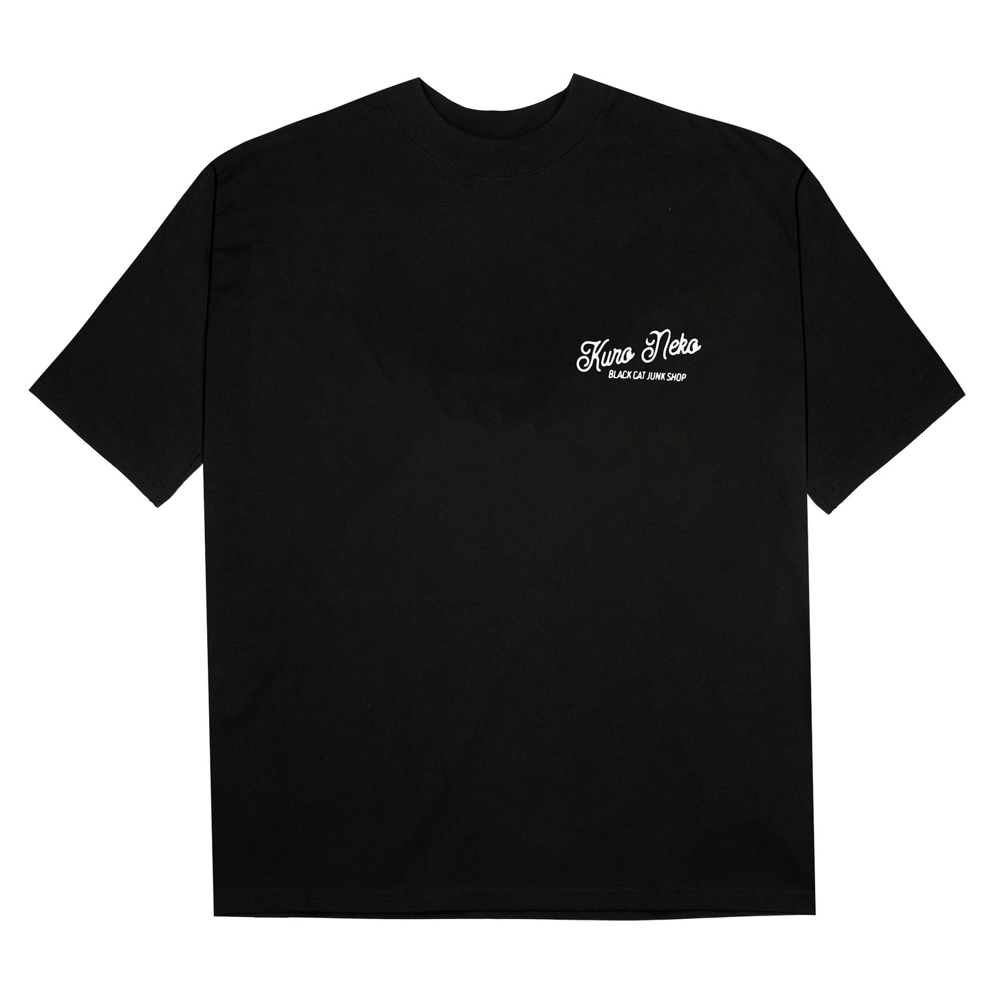 Black Classic Script Tee