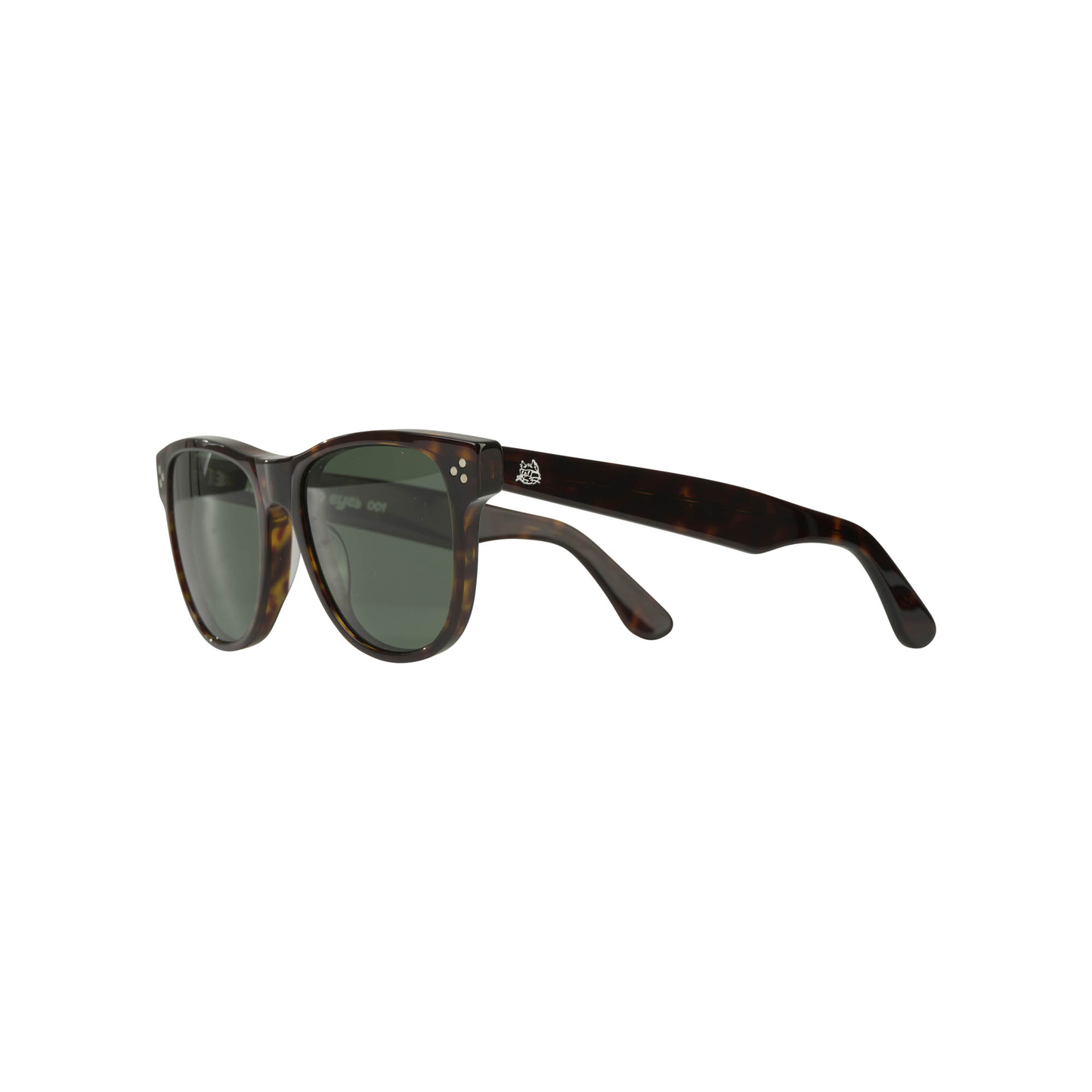 Sunglasses Classic Havana Green Lens