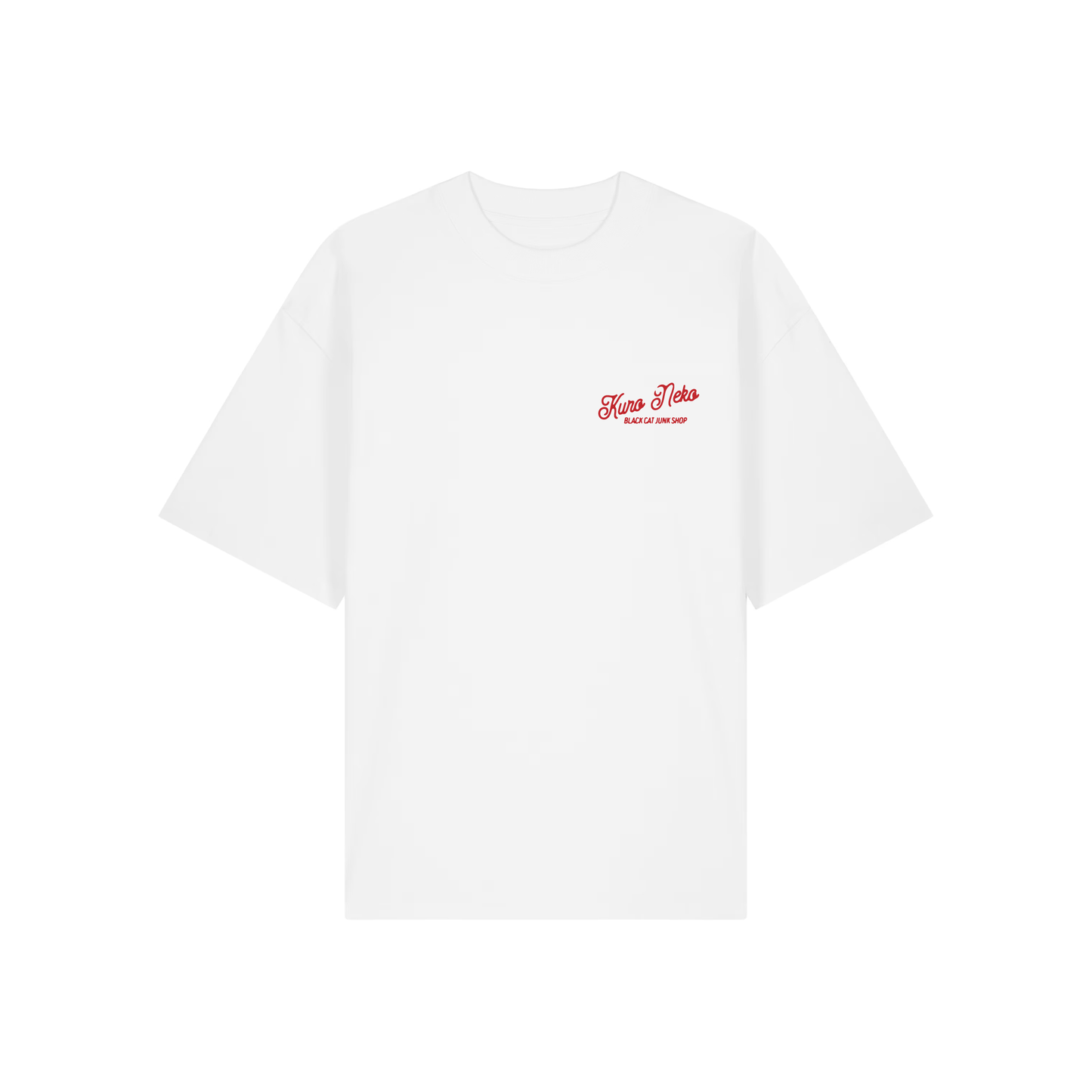 Classic Script Tee White