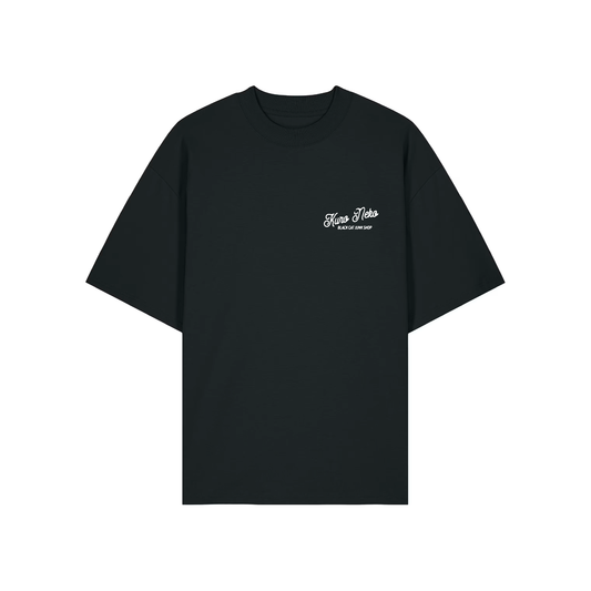 Classic Script Tee Black