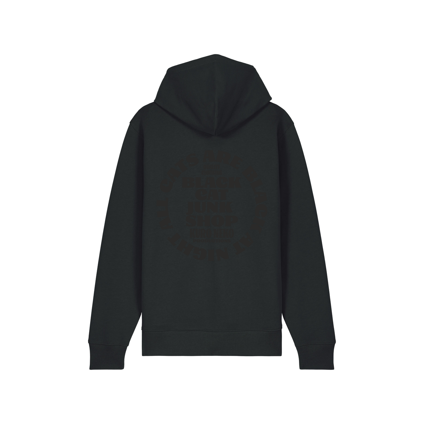 Classic Logo Zip Hoodie Black / Black