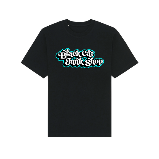 Black Cat Junk Shop Border Tee