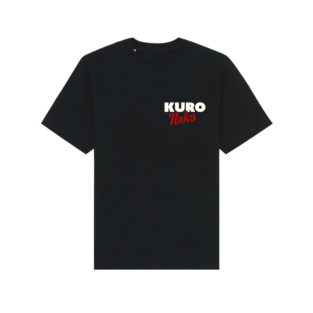 Kuro Neko 'Retro Style' Tee Black – The Kuro Neko