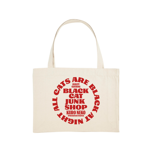 Classic Logo Tote Bag White / Red