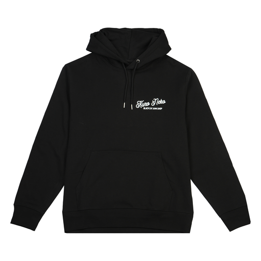 Classic Script Hoodie Black