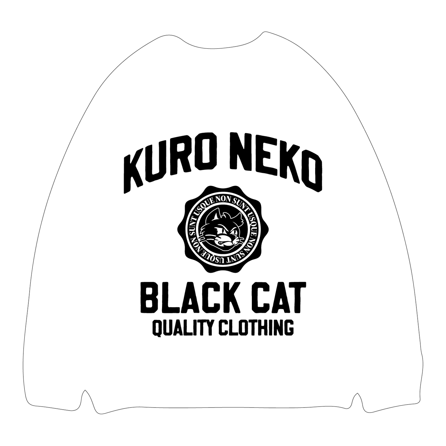 Kuro Neko College Crew White