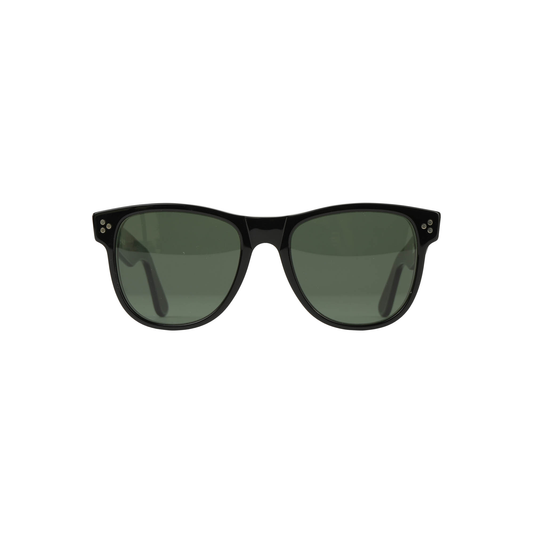 Sunglasses Classic Black Green Lens