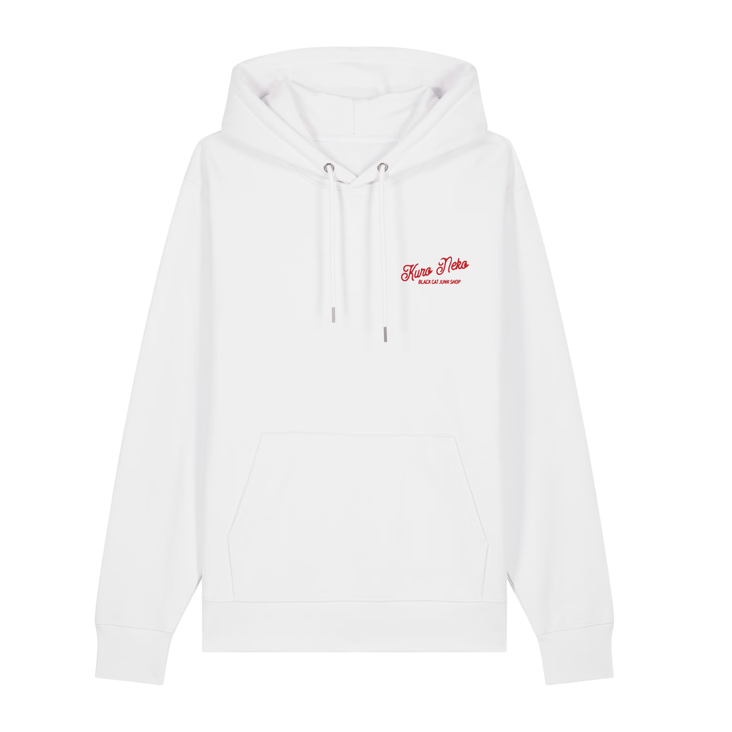 Classic Script  Hoodie White