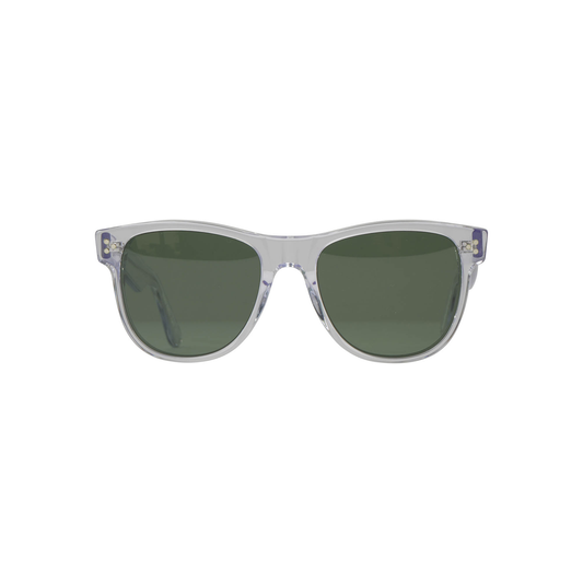 Sunglasses Classic Crystal Green Lens