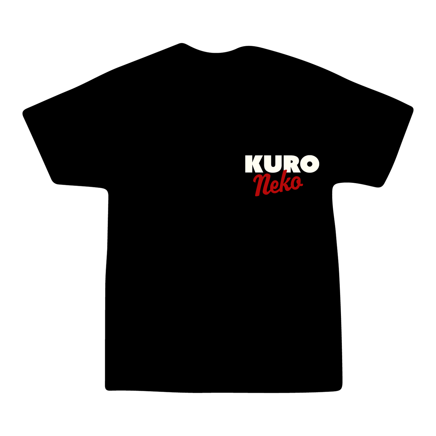 Kuro Neko 'Retro Style' Tee Black